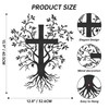 Wall Cross Sculpture Tree of Life Design