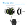 Danfetsoy RJ45 Panel Mount Coupler IP68 Waterproof, RJ45 Connector Waterproof