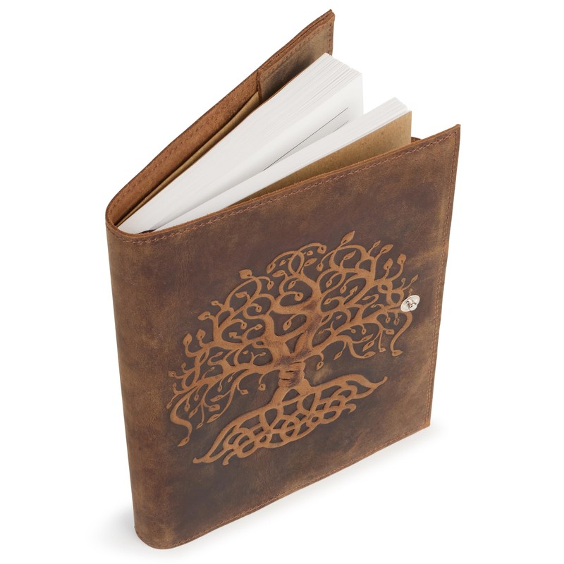 Refillable Leather Journal