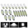 Tsuinz For Nissan 20X LED Interior Lights Bulbs Kit Car