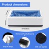 Automatic Shoe Cover Dispenser Machine with 200 Pcs Disposable Non-Slip