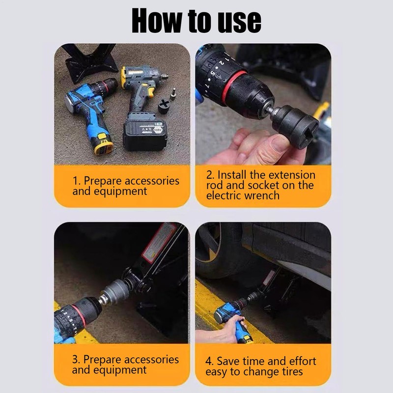 Car Jack Adapter - Alloy Jack Socket Adapter for Hand