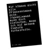 Mr. & Mrs. Panda Postcard "Wir können nicht alle... "