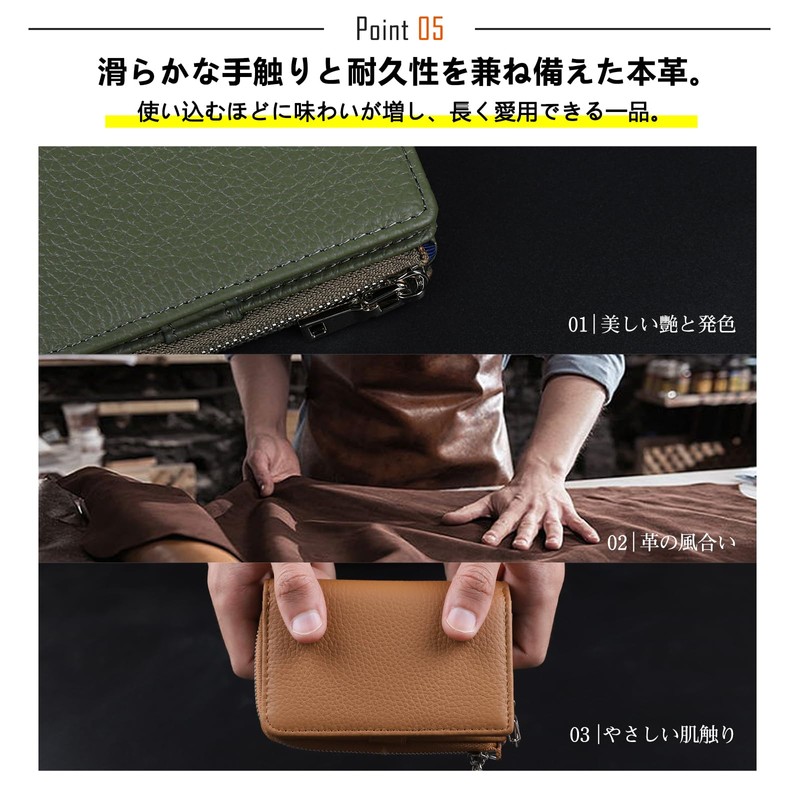 imeetu Key Case, Mini Wallet, Multi Case, Men's, Women's, Smart