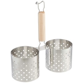 遠藤商事 Stainless Tree Pattern kaki揚ge 丼 For Ring 2 Row 11 cm BKK1401 