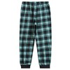 Esenchel Women's Petite Flannel Pajama Pants Cotton Jogger Lounge Pants