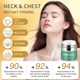 Anti Aging Firming Neck Cream - Face Moisturizer Retinol Cream Anti Wrinkle Neck Collagen Cream, Chest Neck & Face Lifting|Repairing|Moisturzing Skin Care for Men & Women(1.7 OZ)