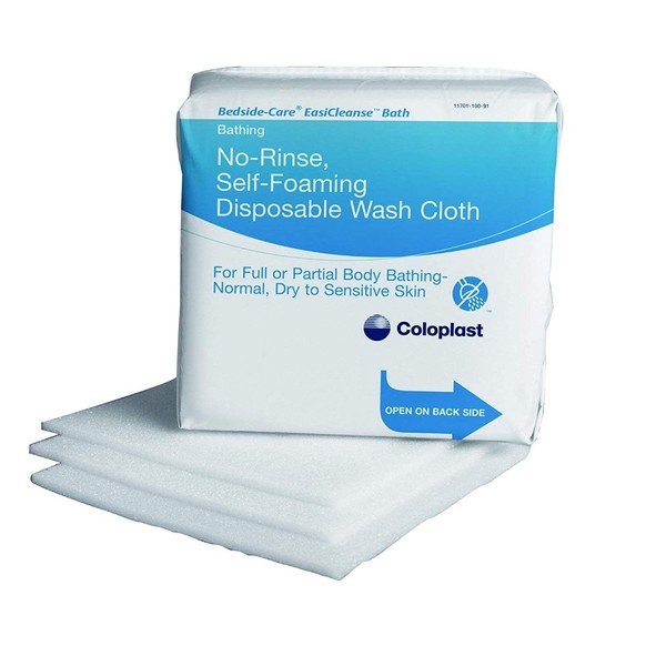 Bedside-Care EasiCleanse Bath Wipe Soft Pack, Unscented, 7056 - Pack of 5