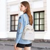 DORRISO Backpack for Women Cute Cat Backpack for Girls Mini