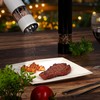 Relaxdays Salt and Pepper Mill, Set of 2, Stainless Steel,