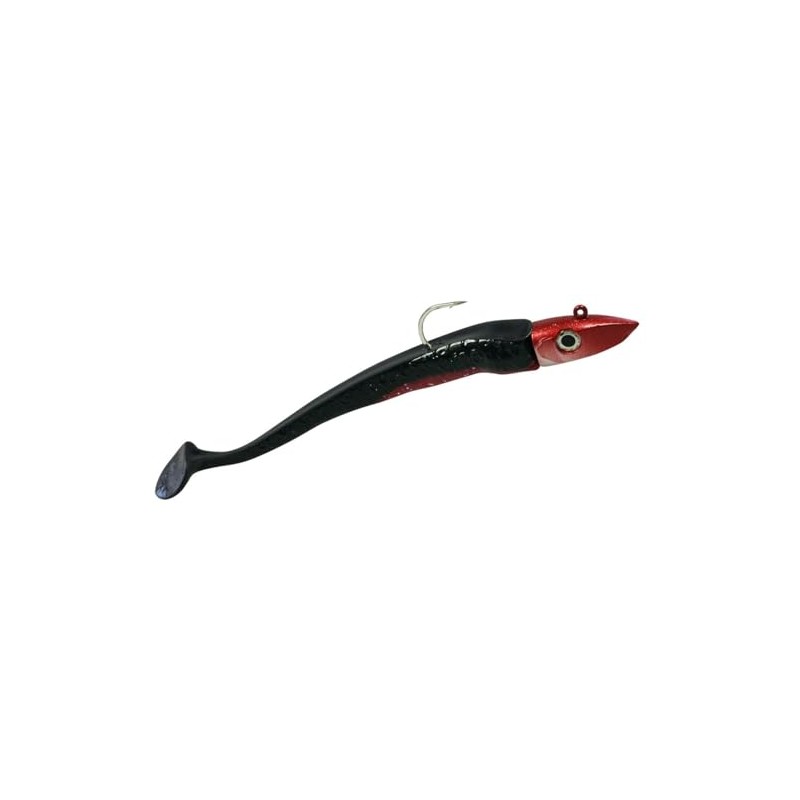 Hogy Fish hook, 20 cm rubber fish, 100 g jig