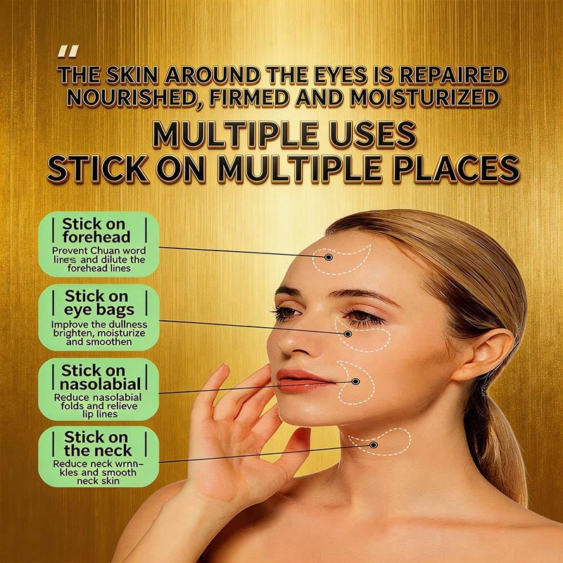 120PCS Avocado Eye Patches, Reduce Fine Lines and Wrinkles, Moisturizing