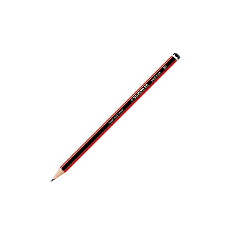 STAEDTLER Tradition Pencils, School, Drawing, Sketching - 2H - Pack