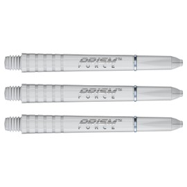 WINMAU Prism Force Solid White Short Polycarbonate Dart Stems - 1 Set per Pack 1 Set per Pack (3 Shafts in Total)
