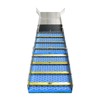 SAFEBAO Folding Aluminum Alloy Sluice Box, Portable Gold Prospecting Equipment,