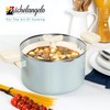 MICHELANGELO Pasta Pot with Strainer Lid - 6 Quart Cooking