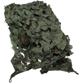 normani Camonet Camouflage Net 1 x 3 m and 3 x 2 m with Bag Olive Size 1 x 3 m