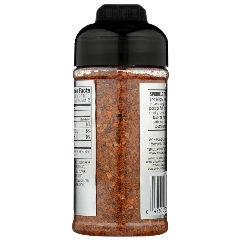 Weber Smokey Mesquite Seasoning, 6 Ounce