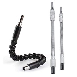 Flexible Extension Drill Bit Shank Holder Shank 1/4 Inch Hex Drill Connector for Electric Drill Metal and Plastic for Computer Casing, Furniture, Electrical, etc