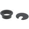 1-1/2 Inch (38 mm) U-Shaped Opening Desk Grommet 2 Pcs