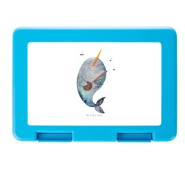 Mr. & Mrs. Panda Narwal Guitar Lunch Box - Gift, Problem Solution, Sea Animals, Holiday, Lunch Box, Frustration, Lunch Box, Sea, Snack Box, Conversations