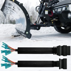 XMK 13 Pin Connector for Boss Snow Plow Wiring Harness Repair Kit Replace MSC04753 MSC04754 for Boss Snowplow Blade 13 Pin Connector