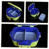 BUGUUYO Dual Layer Fishing Bait Holder Container Capacity Worm Storage