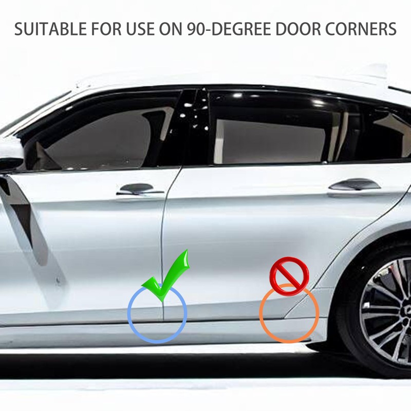 Hosawtek Car Door Corner Guards 4 Pack + 4 Pack