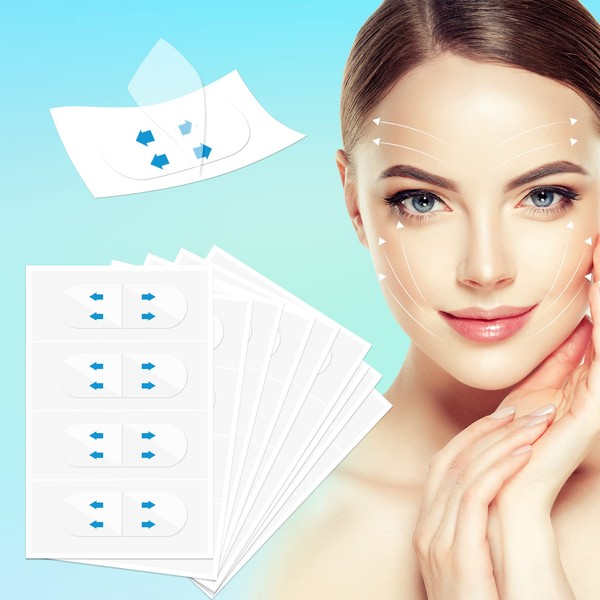 Face Lift Tape Invisible,156PCS Face Tape Lifting Invisible Face Lifter