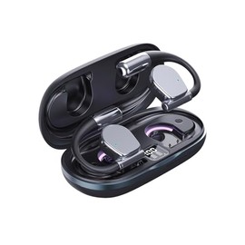 AI Translation Earbuds Real Time, 144 Language Translator Earbuds for iOS and Android 3-in-1 Translation Headphones Translating Device for Learning Business Travel (Black) (Black-3)