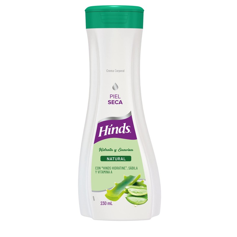 HINDS | Crema Corporal Natural, 230ml | Con Hinds Hidratine,