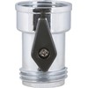 Melnor 395S Metal Hose Valve; 1-Way , Chrome