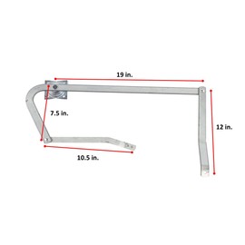Louisville Replacement Attic Ladder Hinge Arms - Left & Right Side - OEM Part Made by Louisville - PR315500-LH & PR315500-RH