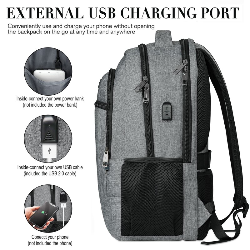 Travel Laptop Backpack, Backpacks for School College Teens, Business Anti