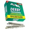 100 Derby Single Edge Razor Blades for Professional Barbers' And