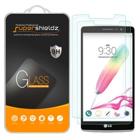 Supershieldz (2 Pack) Designed for LG G Stylo Tempered Glass Screen Protector Anti Scratch, Bubble Free