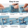 36Pcs Adjustable Waist Buckle Extender, 6 Style 6 Set Detachable