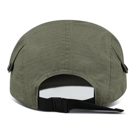 Clakllie Unstructured Dad Hats Short Bill Hat 5-Panel Baseball Cap Men’s Cap Snapback Caps for Running Cycling Summer Sun Hats