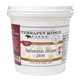 Terrapin Ridge Farms Balsamic Onion Jam – One 44.5 Ounce Tub