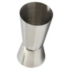 Accessotech Steel Jigger Single Double Shot Shorts Drink Spirit Measure