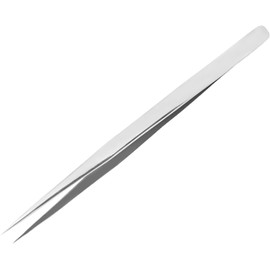 Pointed Tweezers - Precision Stainless Steel Precision Tweezers with Pointed Tips - Ideal for Crafting, Electronics, Soldering, Medical Work, lab tasks, and Jewelry Making