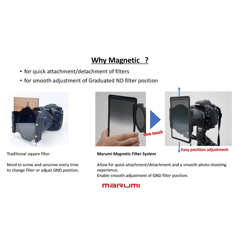 MARUMI Magnetic Holder M100 100mm 731010