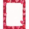 Great Papers! Fuzzy Hearts Letterhead, 8.5"x11", 80 Count (2012409)