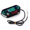 Motorcycle Speedometer, 60 V High-Definition LCD Display, Universal Motorcycle Speedometer,