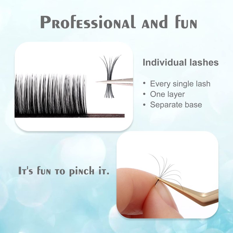 Eyelash Extensions, Eyelash Extensions, .03 .05 .07 .10 .15 .20,