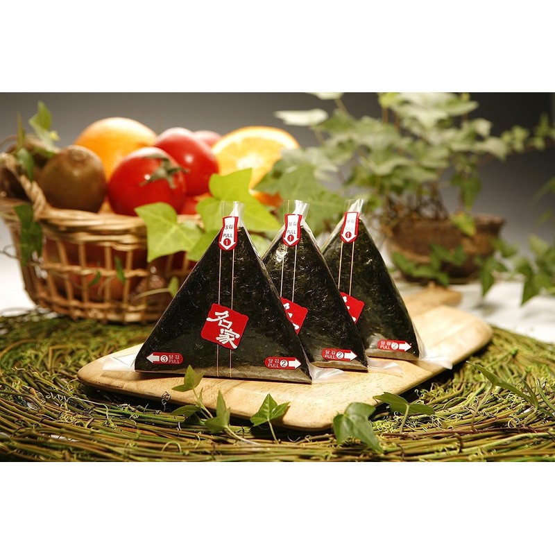 Minecook Seaweed Nori for Triangular Onigiri Samgak Gimbap Seaweed (20