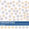 UNICRAFTALE 60Pcs 2 Colors 304 Stainless Steel Flower Spacer Beads