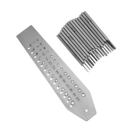 rockible Tap and Die Set Watch Tapping Plate Set Watch Repair Gadgets Practical Sturdy Watch Maintenance for Manufacturing Jewelry