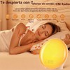 Despertador con Simulación de Amanecer YEXAOEKG VTYKJ y Doble Alarma