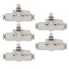 5PCS Throttle Valve Straight Through PVC Regulating Valve Pneumatic Fittings